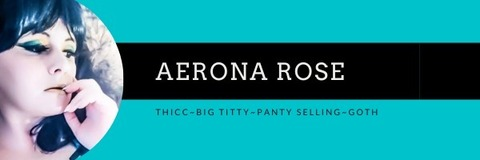 Header of aerona.rose