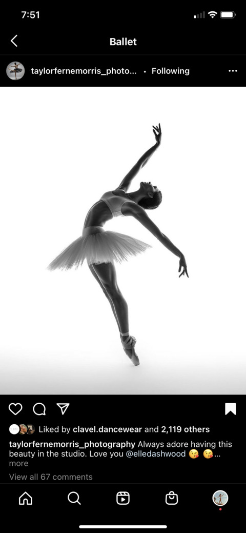 Header of ballerinabody