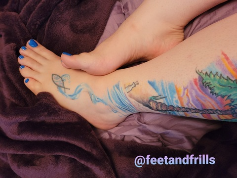 feetandfrills onlyfans leaked picture 1