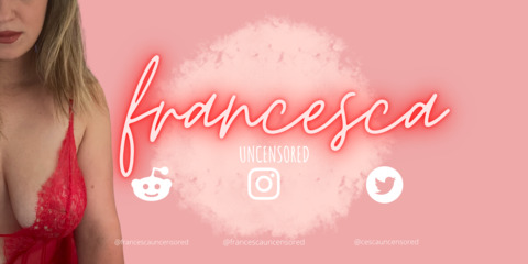 Header of francescauncensored