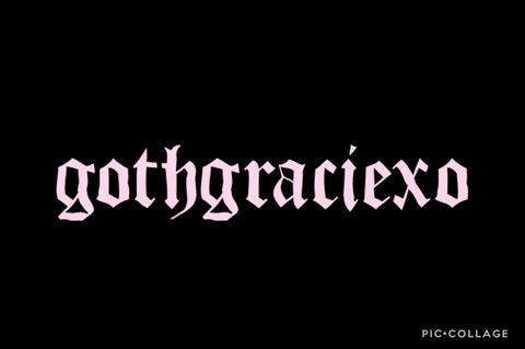 gothgraciexo onlyfans leaked picture 1