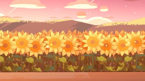 Header of heartsunflowers