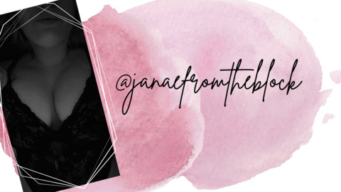 Header of janaefromtheblock