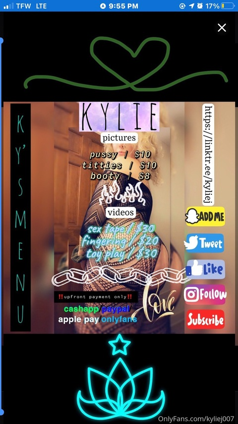 Header of kyliej007