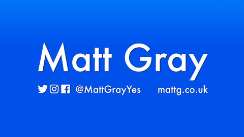 Header of mattgrayyes