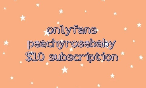 Header of peachyrosebaby