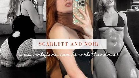 scarlettandnoir onlyfans leaked picture 1