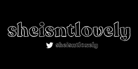 Header of sheisntlovelyfree