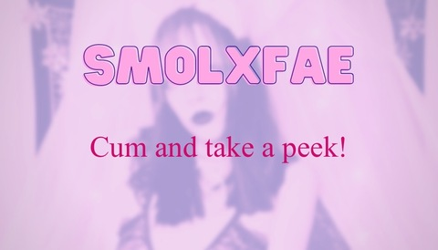 smolxfae onlyfans leaked picture 1