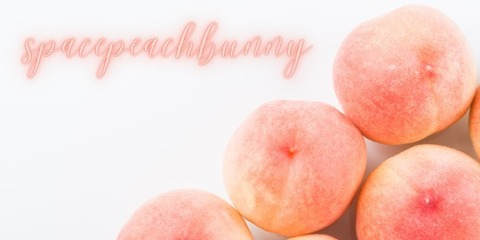 Header of spacepeachbunny