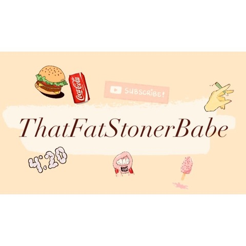 thatfatstonerbabe onlyfans leaked picture 1