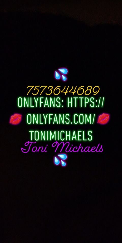 tonimichaels onlyfans leaked picture 1