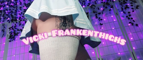 vickifrankenthighs onlyfans leaked picture 1